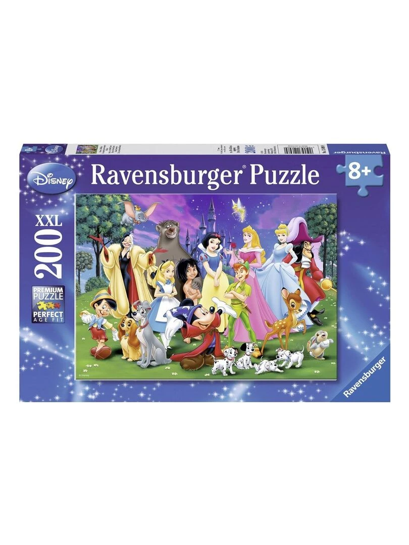 Puzzle 200 pièces XXL : Les grands personnages Disney N/A