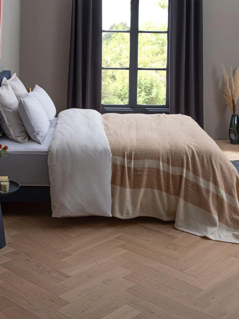 DODO   Couverture Lima Chanvre   Beige