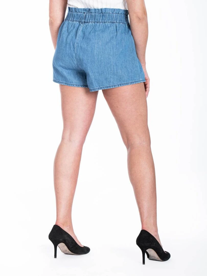 Short chambray NICO 'Rica Lewis'   Bleu