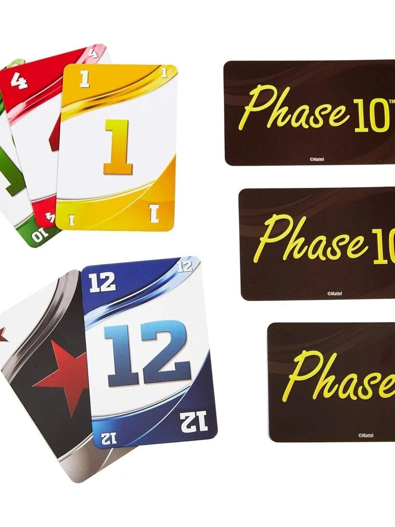 Phase 10 jeu de cartes de style rami N/A