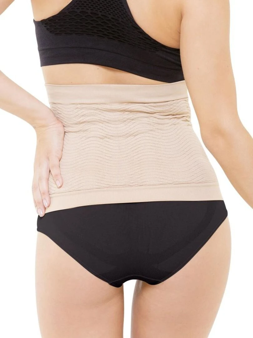 Ceinture minceur massante LIPO ACTIF   Beige sable