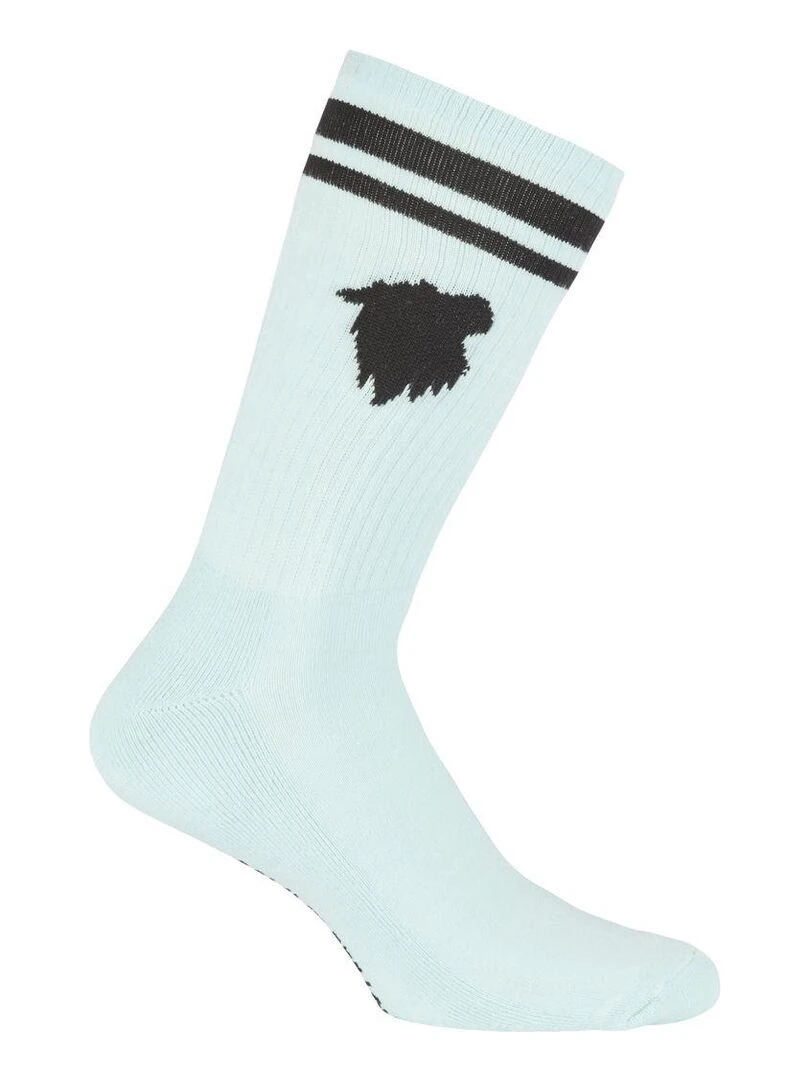 Lot de 2 paires de tennis uni et Tie and Dye Comme Des Loups   Bleu turquoise