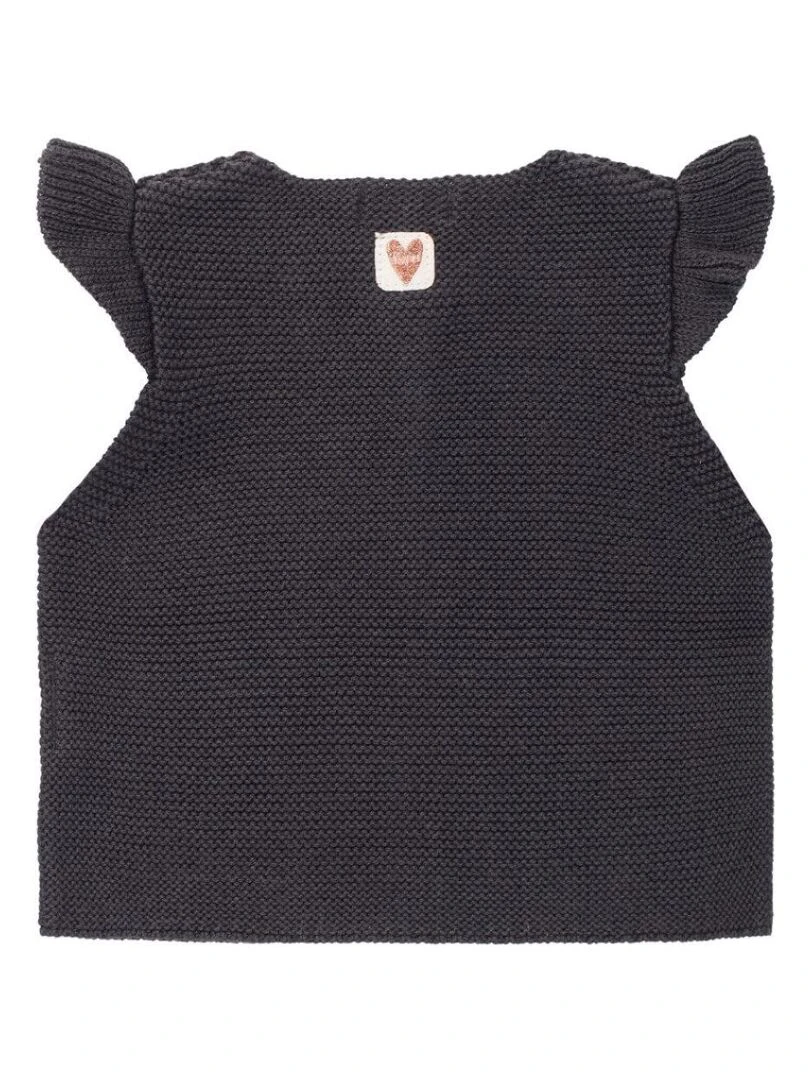 Gilet Bébé Fille Sans Manches Bleu Marine Bleu marine