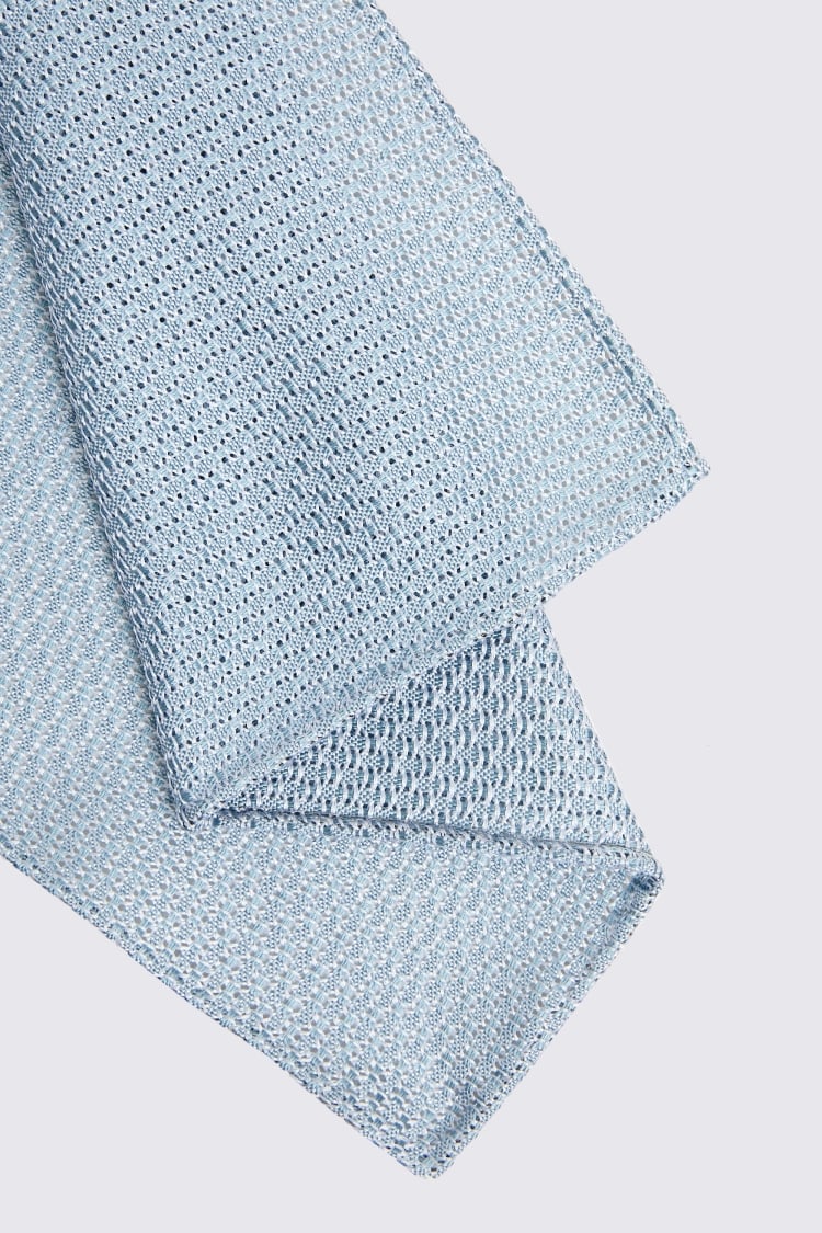 Sky Grenadine Pocket Square