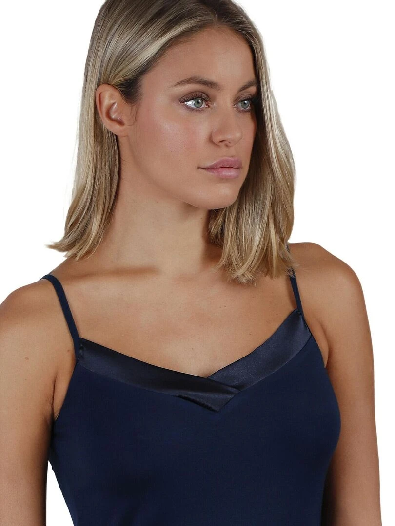 Débardeur Escote Raso   Bleu marine
