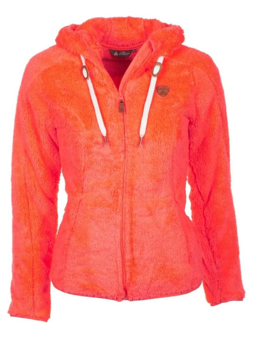 Blouson polaire femme ALANE Orange corail