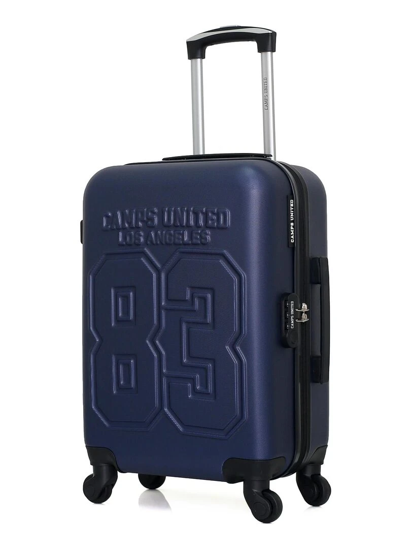 CAMPS UNITED VALISE CABINE ABS BERKELEY 4 ROUES 55 CM Bleu marine