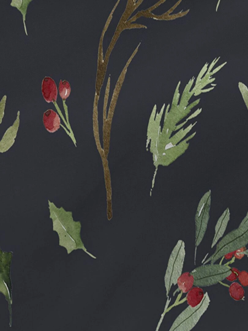 Housse de coussin Chinoiserie "Happyfriday"   Blanc