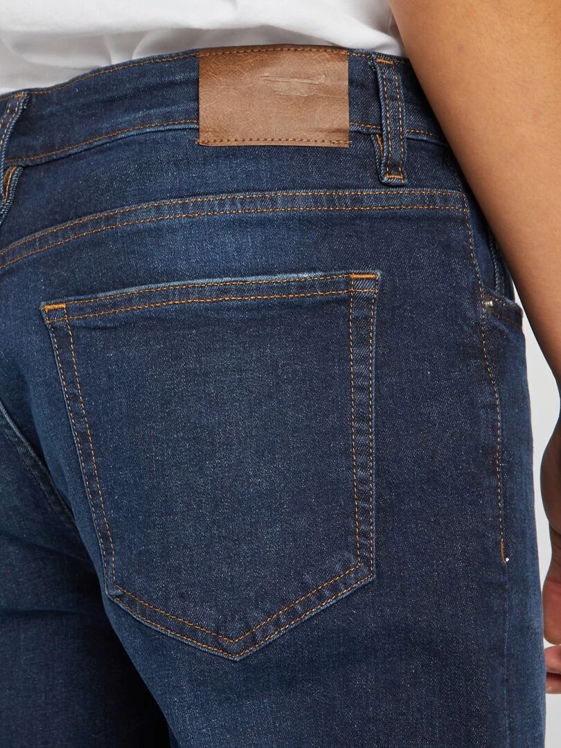 Jean slim à 5 poches   Brut