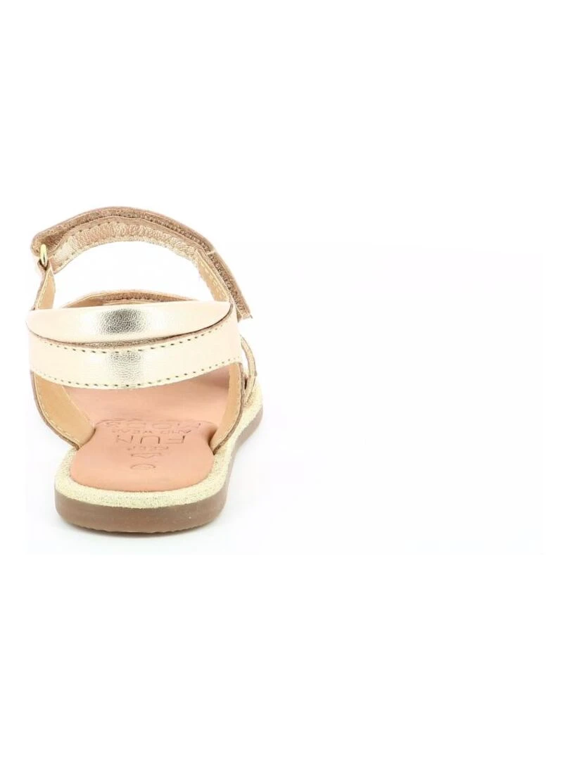 Sandales Cuir Paganisa   Doré/or