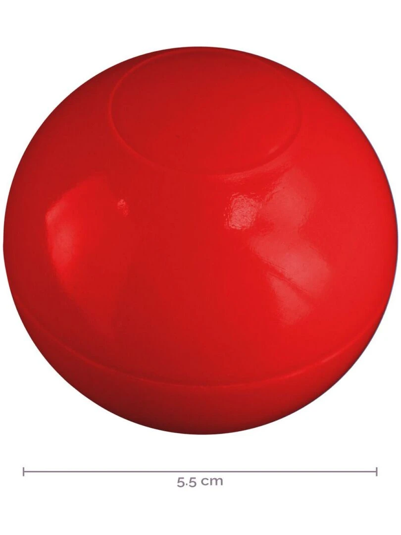 Lot de 3 sacs de 100 balles   Bleu  gris  blanc et transparent   Multicolore