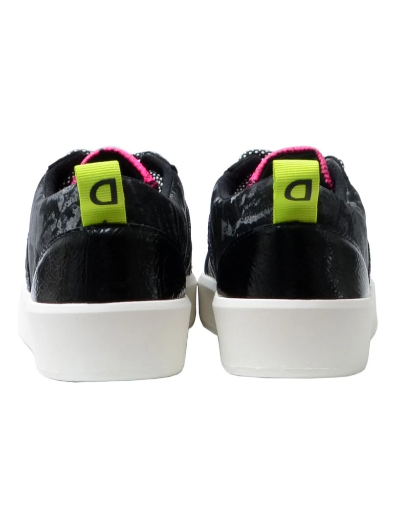 Basket Desigual Fancy Black   Noir