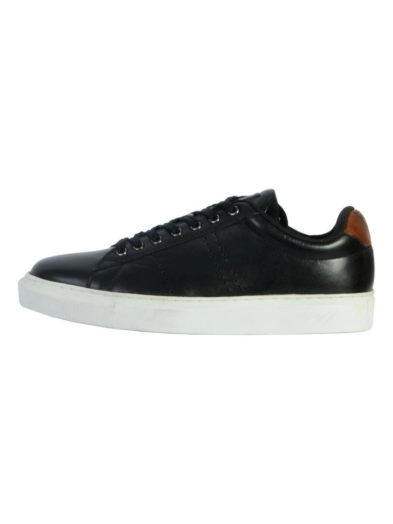 Basket Cuir Kaporal Lazare Noir