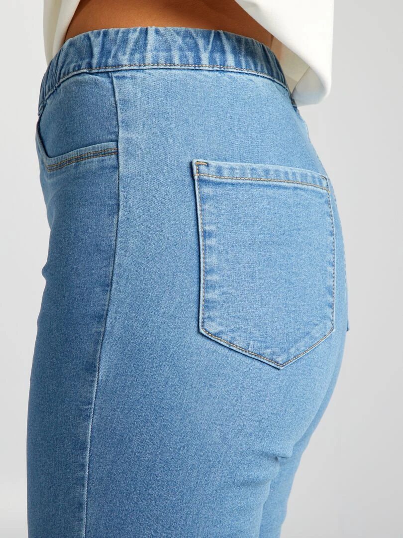 Jegging taille haute stretch   Double stone