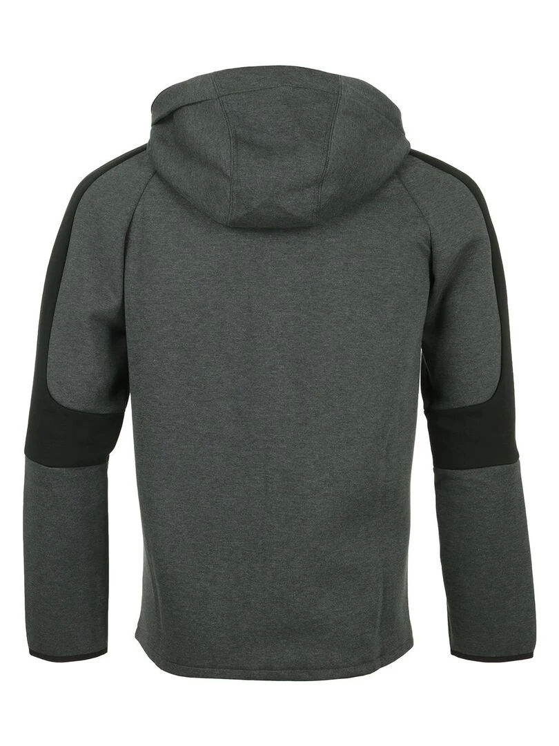 Sweat Evostripe Core Fz Hoodie Gris
