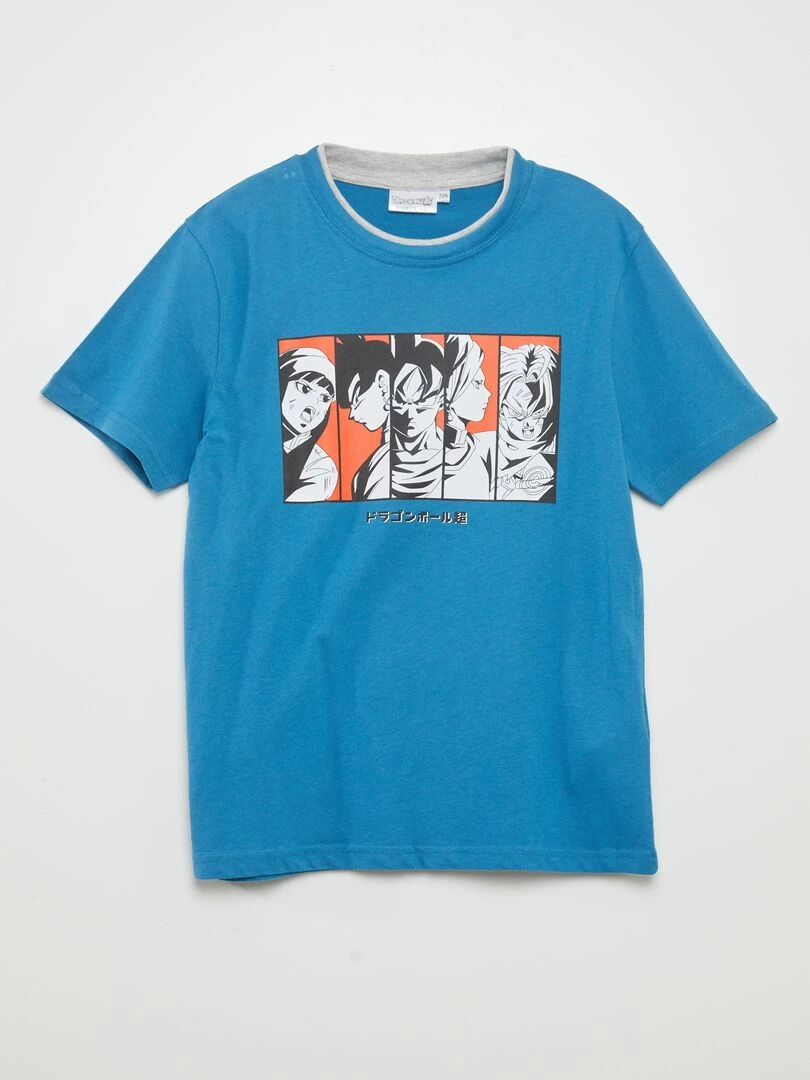Pyjama court 'Dragon Ball Z'   2 pièces   bleu