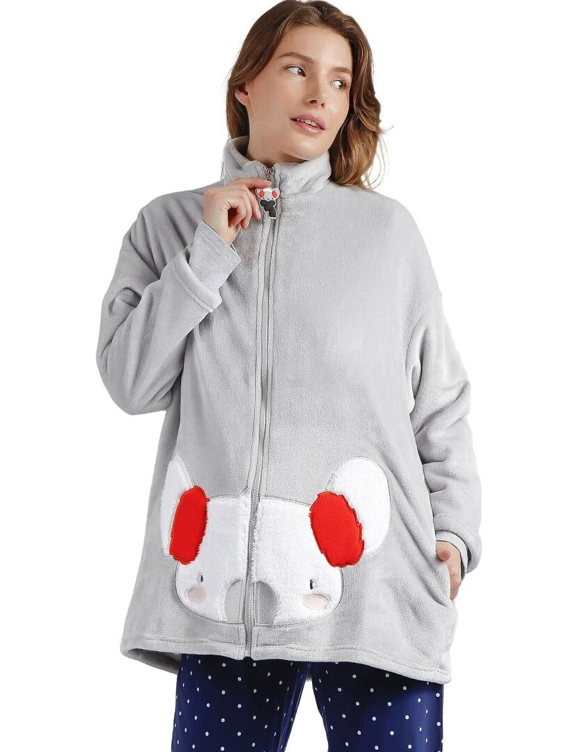 Veste d'intérieur Good Morning Mouse Gris