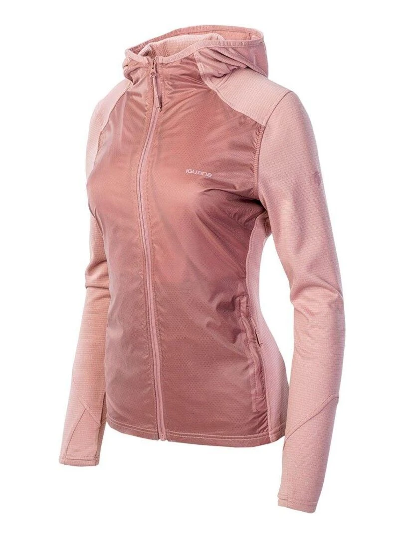 Iguana   Veste à capuche SCONE   Vieux rose