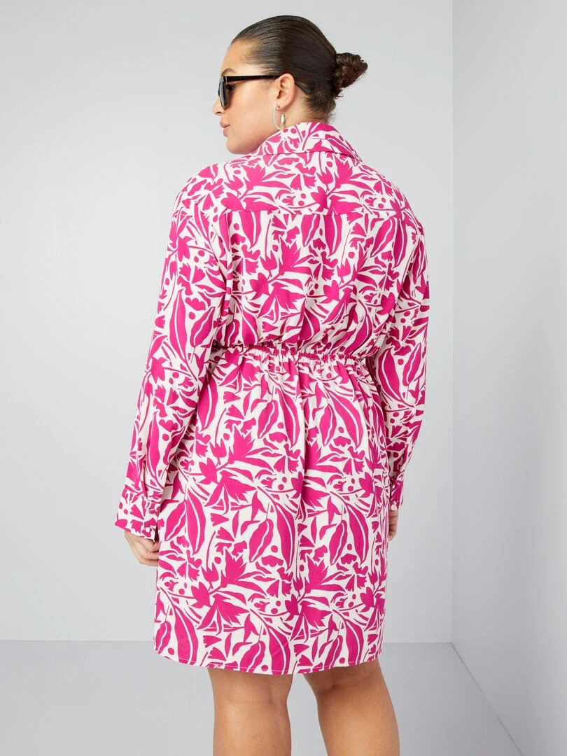 Robe portefeuille   Rose