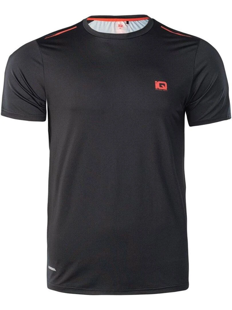 IQ T shirt CROSS THE LINE ETES Noir