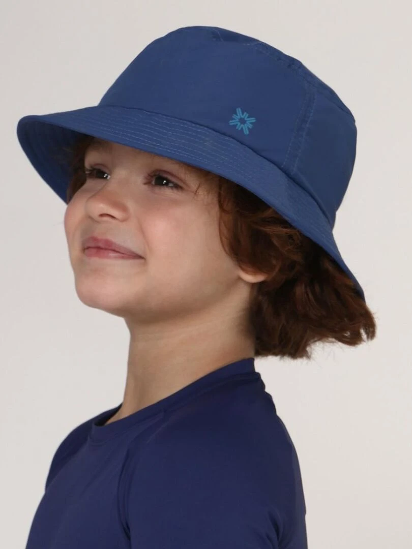 Bob Basic Kids Marinho Upf50+ ANTI UV UV Line Bleu marine