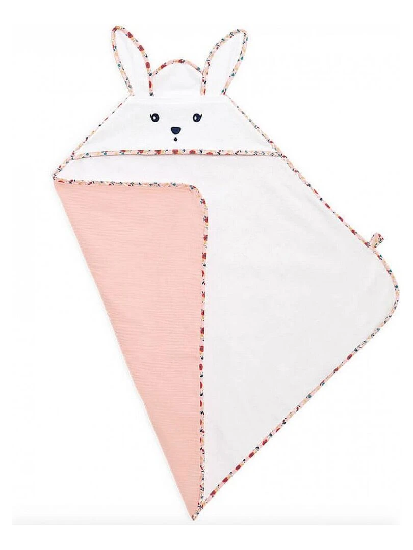 k doux cape de bain coquelicot Rose