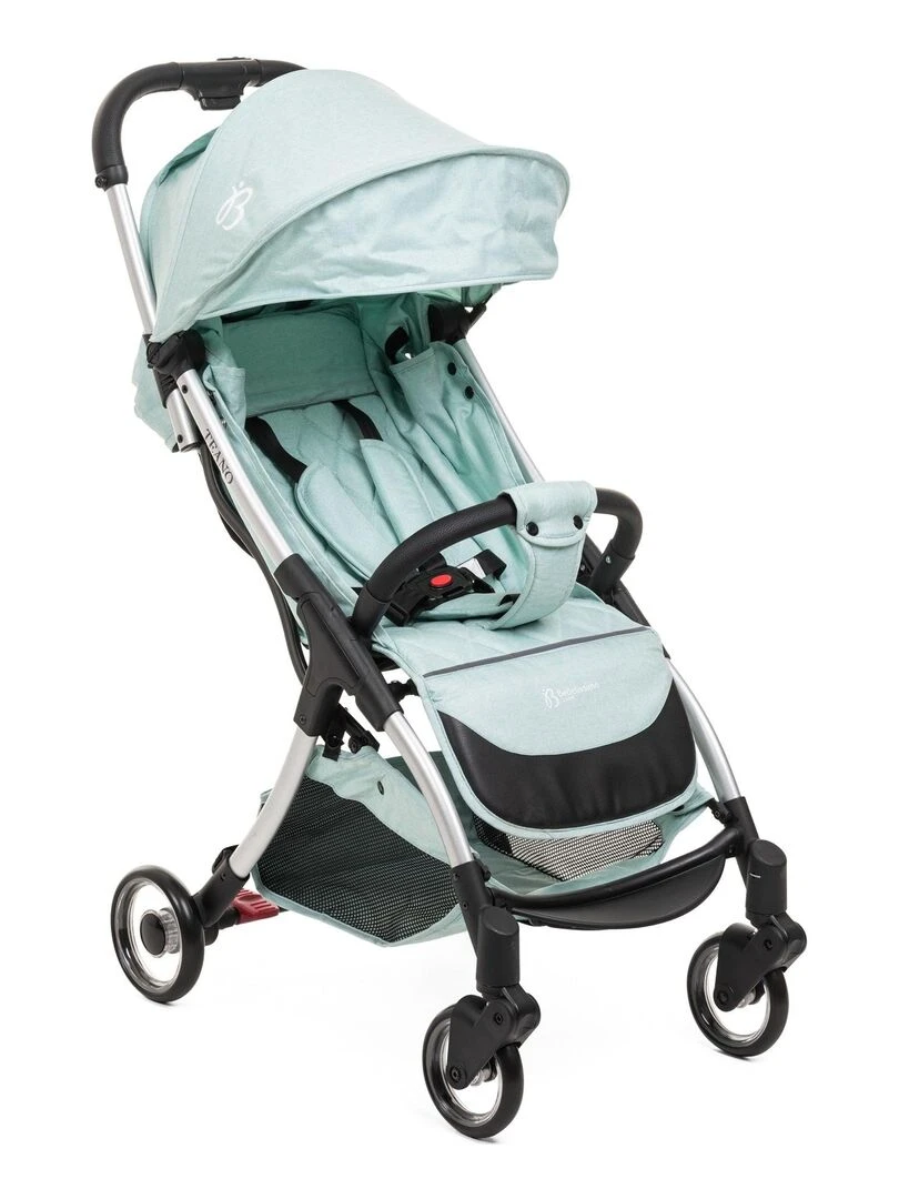 Bebelissimo Poussette bébé Citadine Ultra Compacte De 0 à 36 mois Teano vert Vert