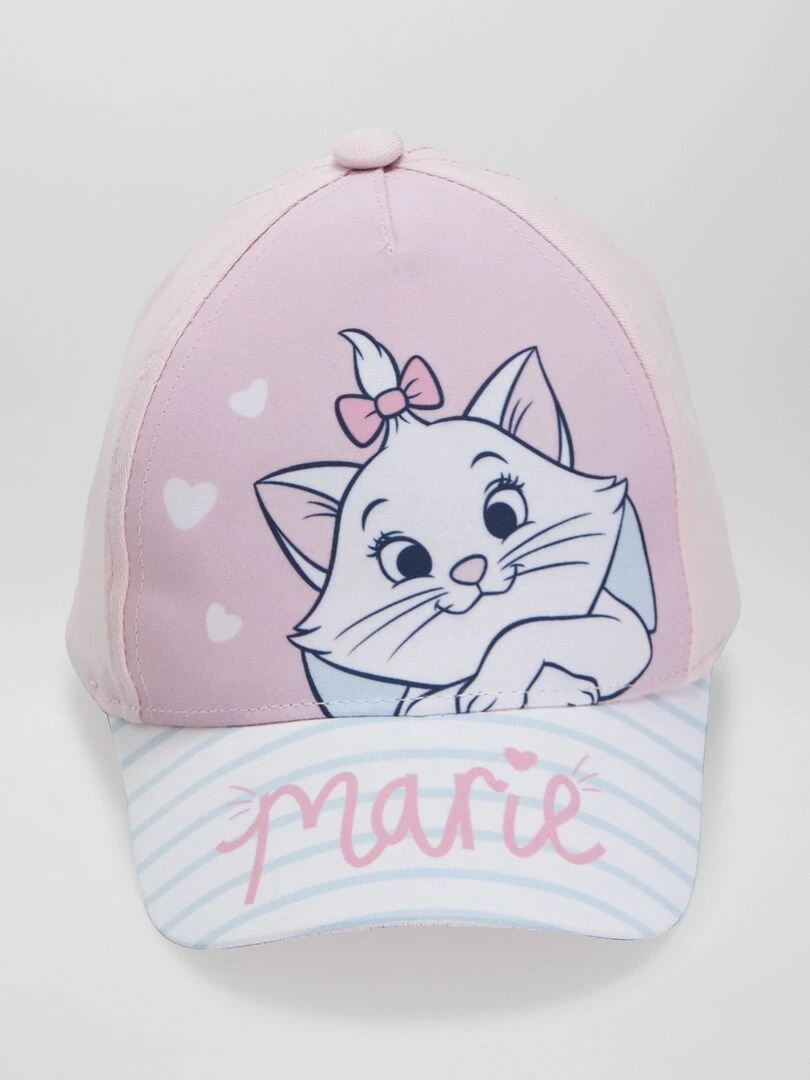 Casquette en toile 'Les Aristochats' Rose
