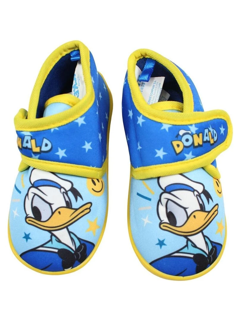Disney Chaussons garçon imprimé Donald Jaune