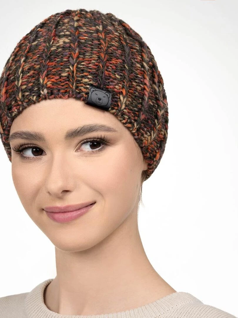 Bonnet Celti Fabriqué en UE Marron