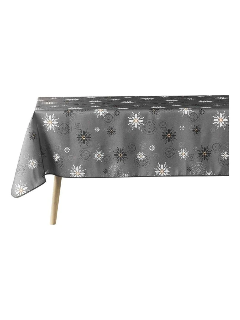 Nappe rectangulaire Enchante gris anthracite