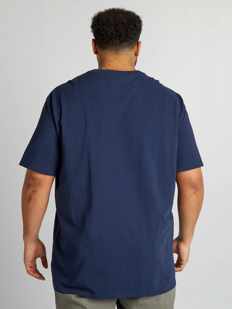 T shirt en piqué de coton   vert