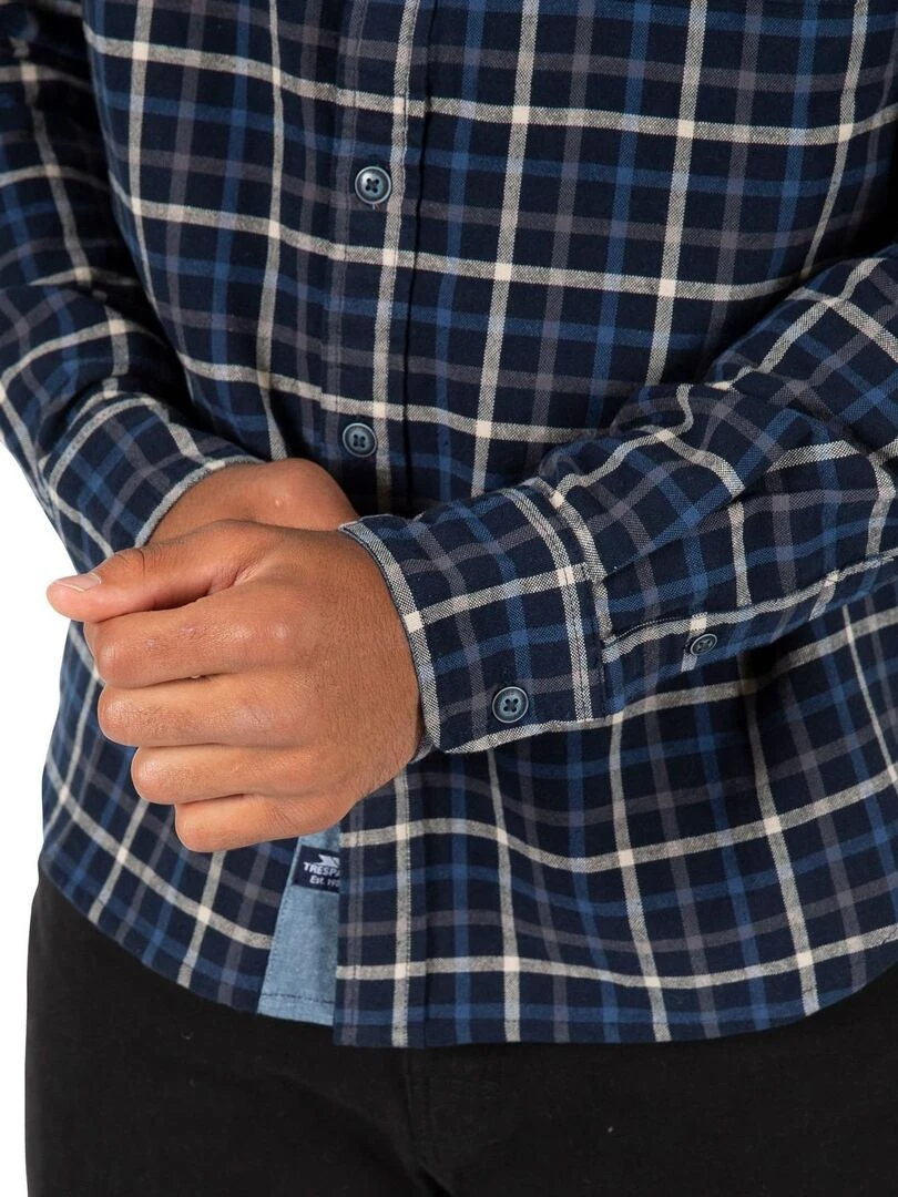 Trespass   Chemise WITHNELL   Bleu