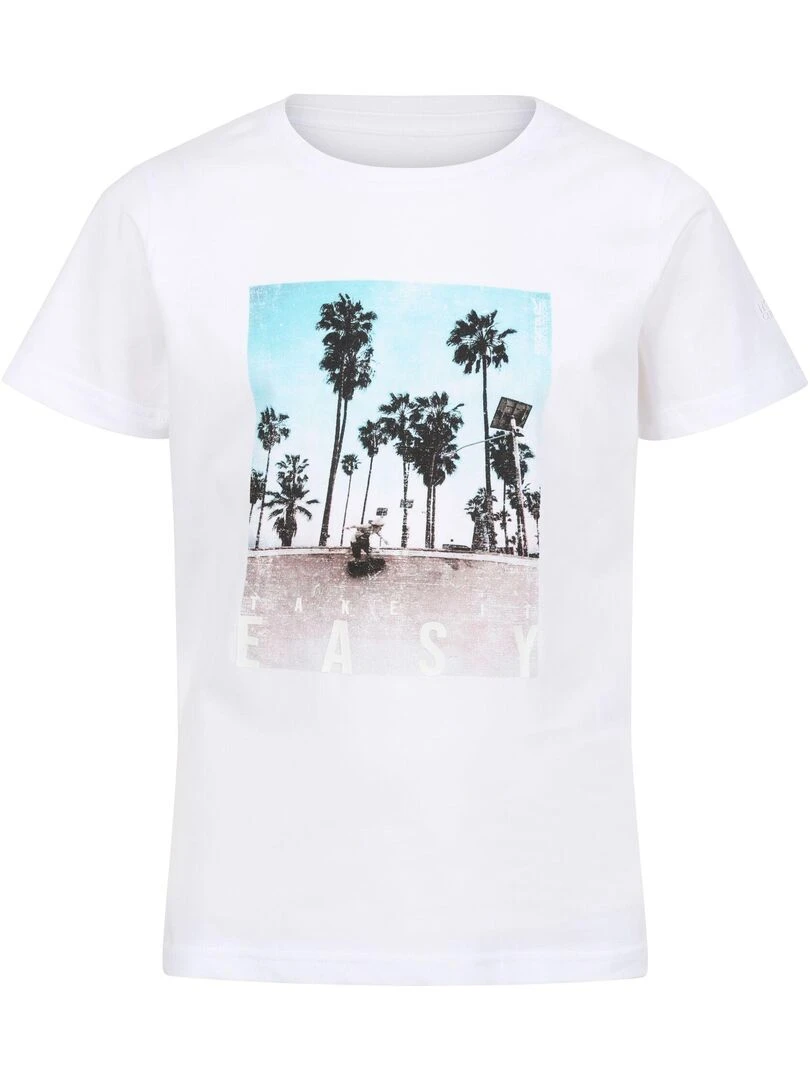 Regatta T shirt BOSLEY Blanc