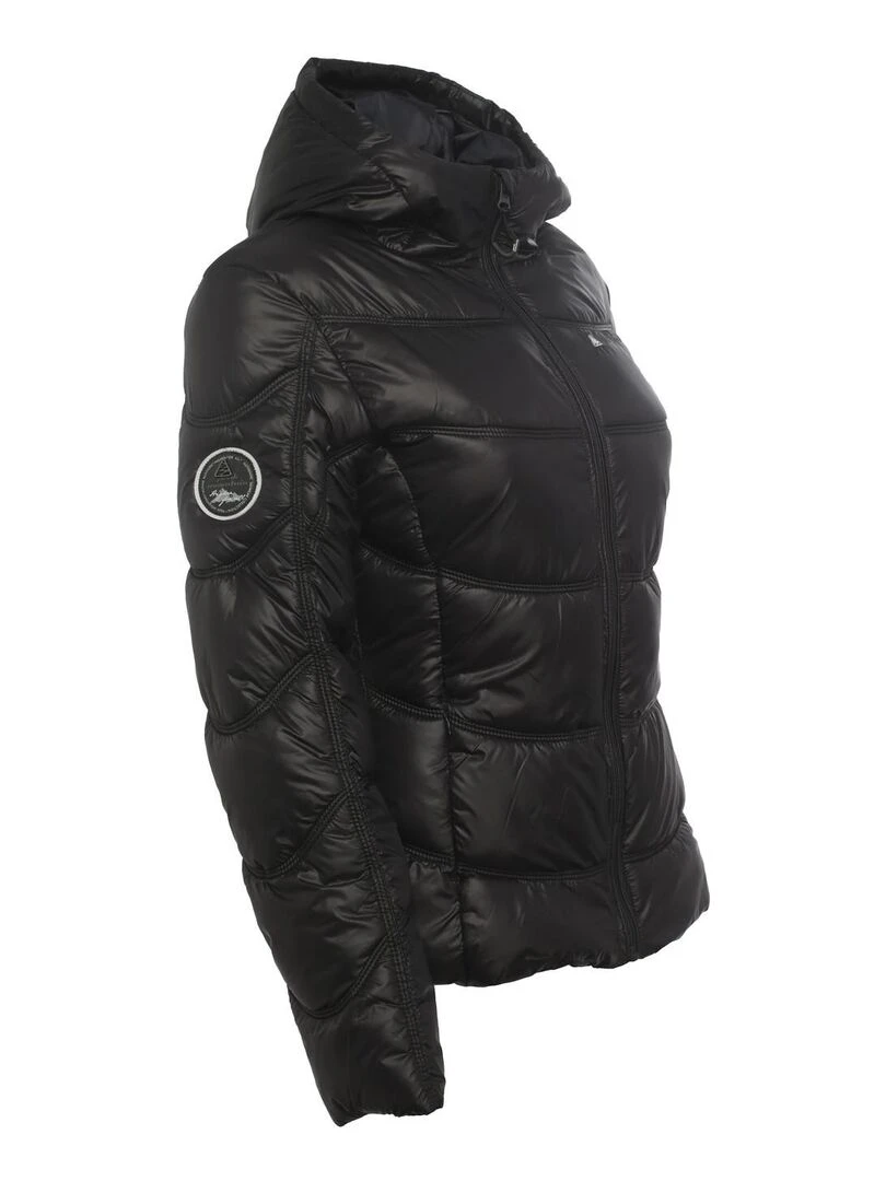 Doudoune fille GANFEI   PEAK MOUNTAIN   Noir Noir