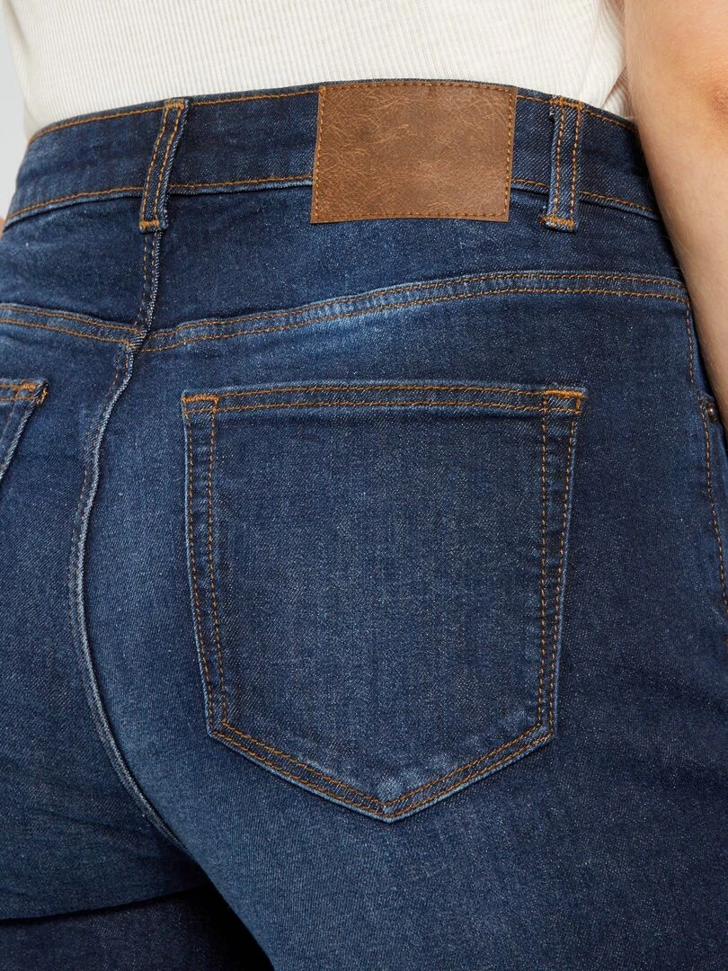 Jean regular taille haute   34L   Brut