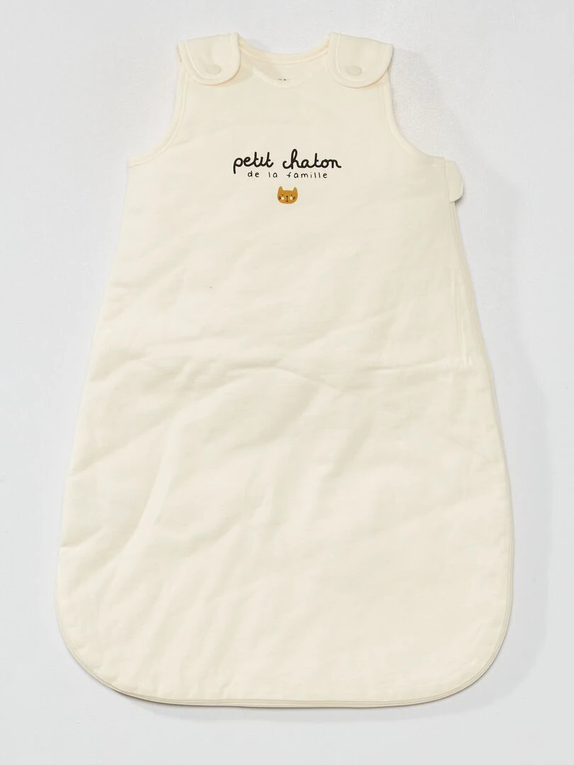 Gigoteuse en coton TOG 2 Blanc
