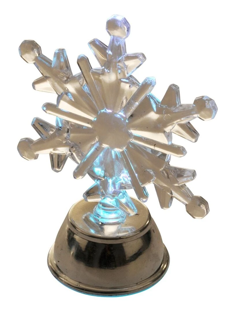Flocon acrylique a led Blanc