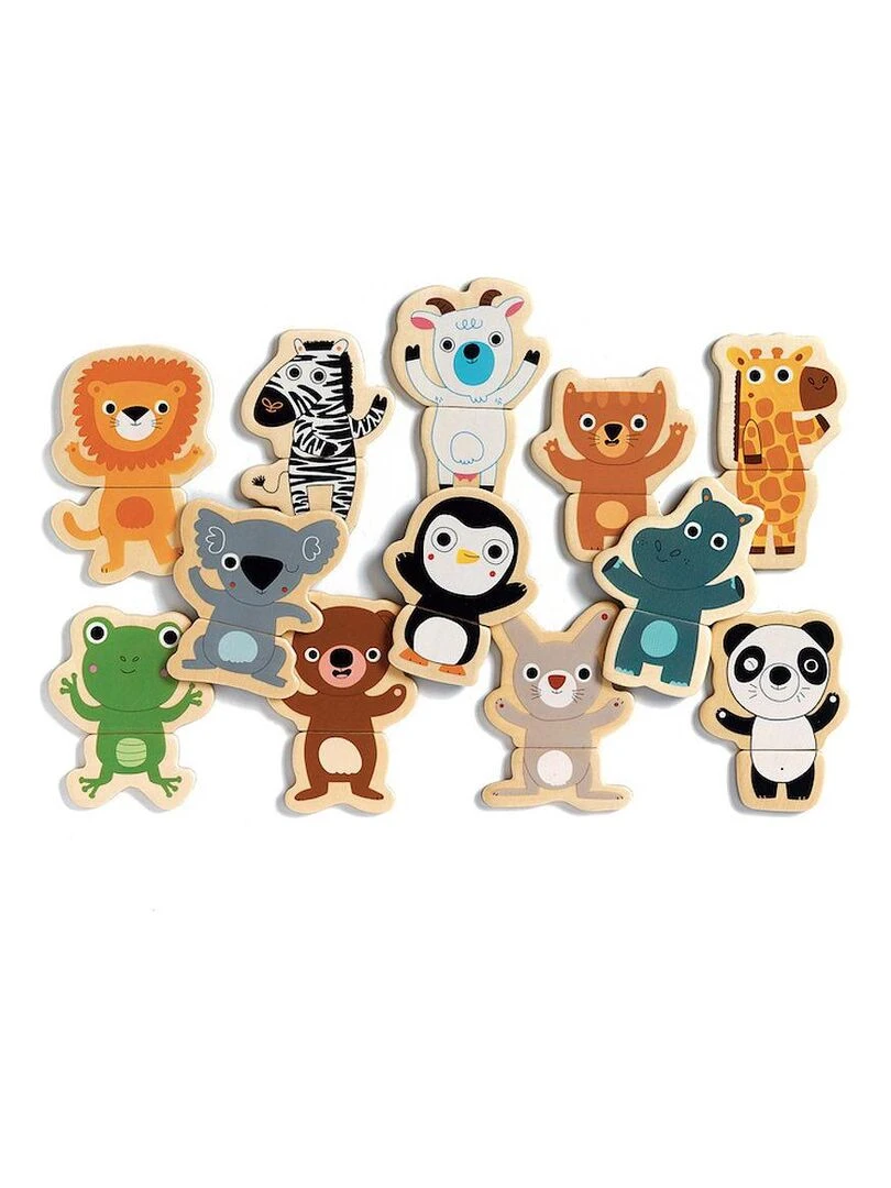 Magnetic S Coucou Jungle 24 Pieces N/A