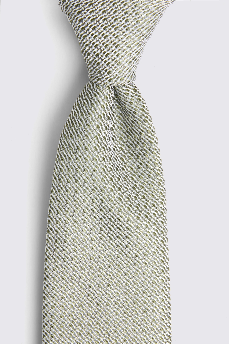 Sage Grenadine Tie