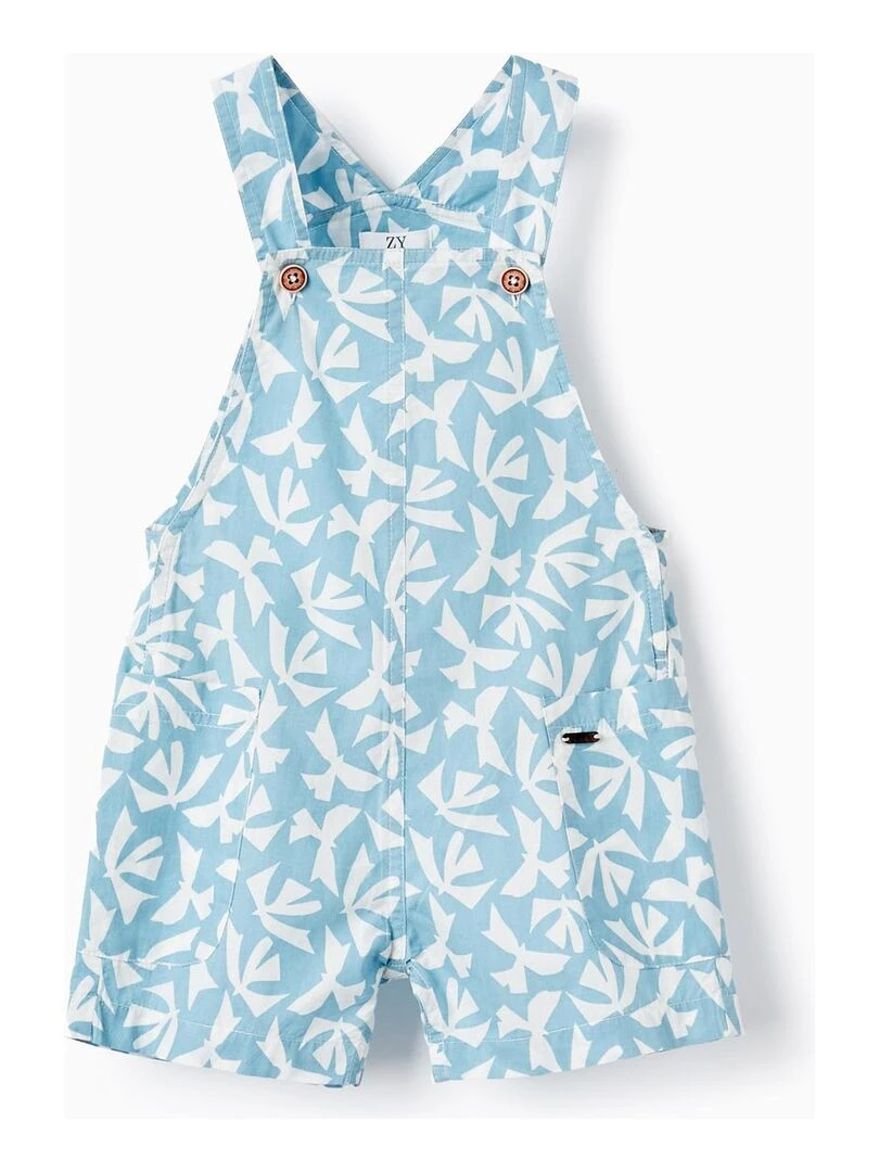 Salopette en coton pour bébé garçon MATISSE Bleu clair