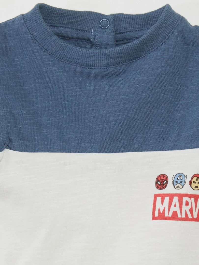 Ensemble débardeur + short 'Marvel' 2 pièces Blanc