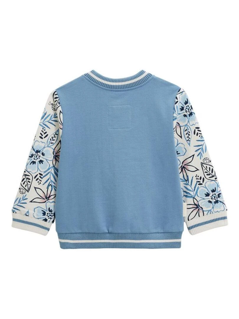 Veste teddy enfant Hélénie Bleu