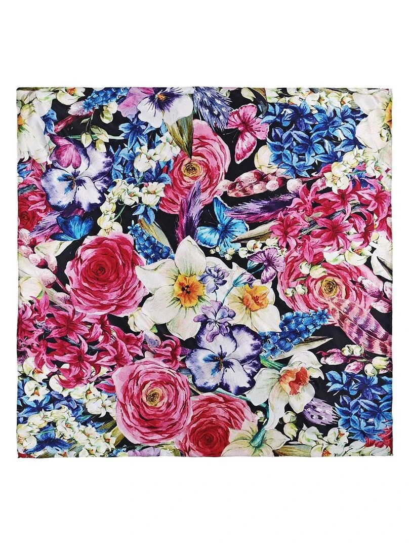 Carré de soie Premium Galia Multicolore