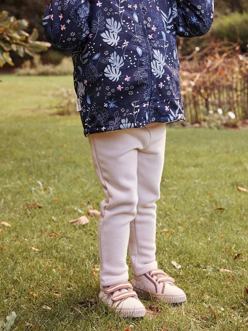 Legging bébé en molleton Charlie   Ecru