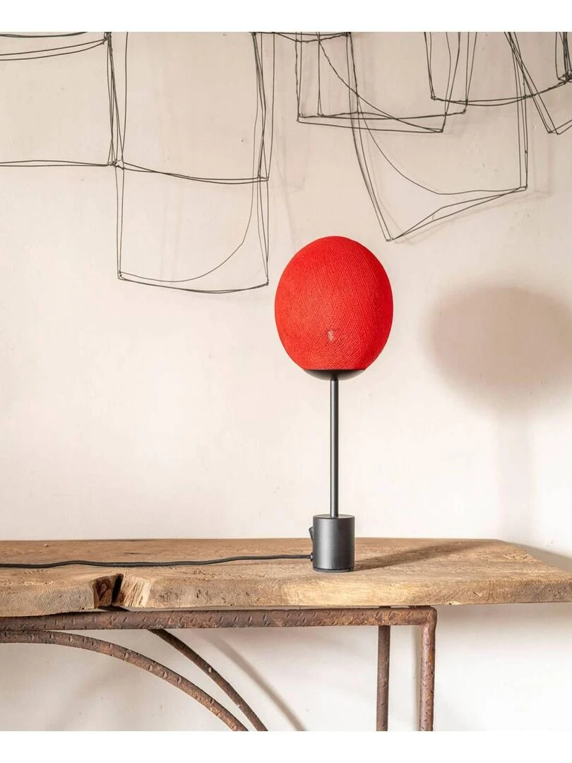 Lampe APAPA   Rouge