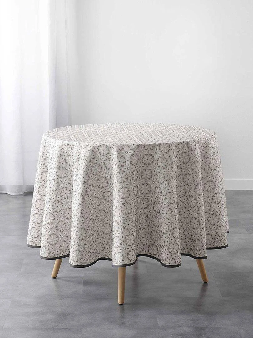Nappe ronde Eros   Gris