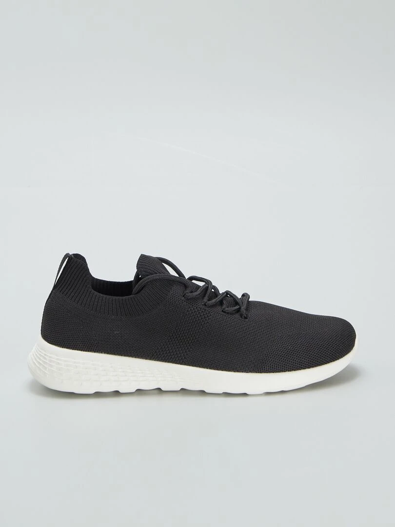 Baskets en mesh esprit running Noir