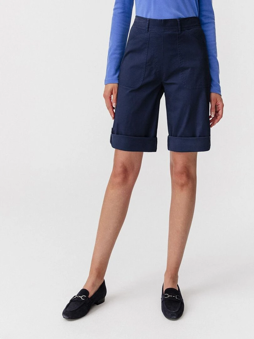 Bermuda transformable Damart Bleu marine