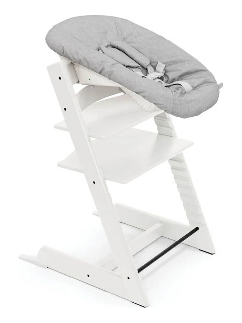 Chaise Tripp Trapp Blanche avec Newborn Set Blanc